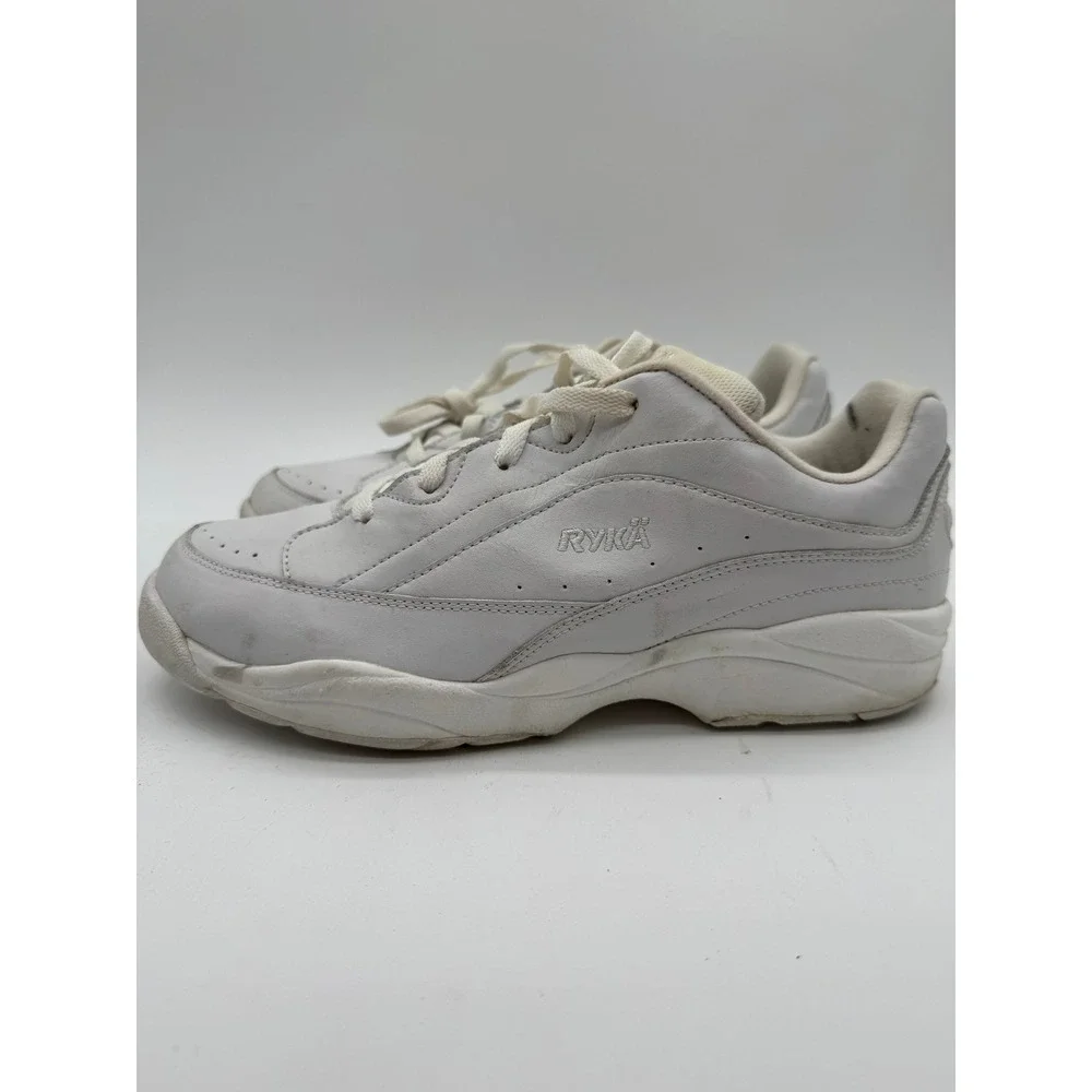 Rykä Catalyst 2 Women's US 10 Wide White Leather Walking Training Shoes